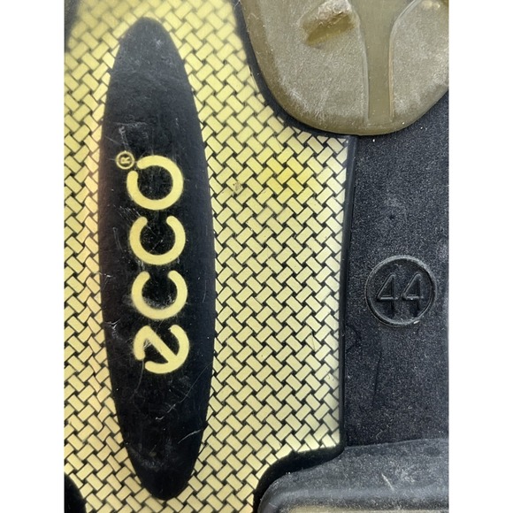 Ecco Shoes Mens Size 44 Golf Spikeless Comfort Arch Support‎ Leather Lace Up